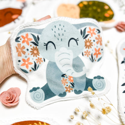 Coton lavable éléphant (335)